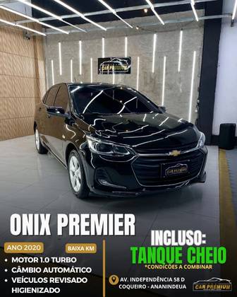CHEVROLET ONIX 1.0 TURBO FLEX AUTOMÁTICO CHEVROLET ONIX 1.0 TURBO FLEX AUTOMÁTICO